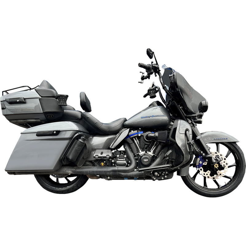 Coastal Moto Hurricane 3D Wheel - 3D-HUR185SB-ABST For Harley Touring 2009-2026