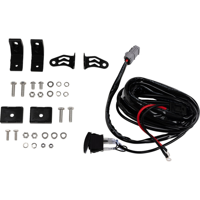 MOOSE OFFROAD 2001-2789 MSE-BLB50 Black-Out Series Light Bar Light Bar - LED - 50" - Black