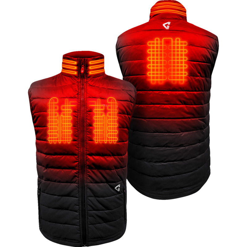 GERBING HEATED CLOTHING 7V Khione Puffer Vest 2.0 Black