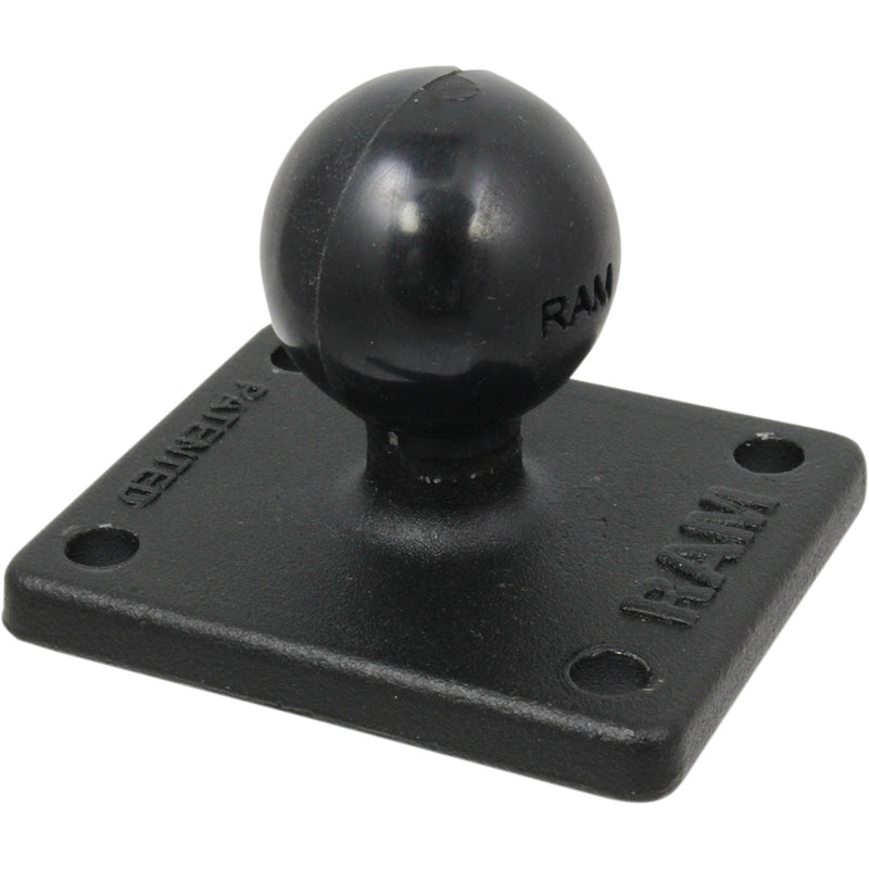 RAM MOUNTS 0603-0570 RAM-B-347U Ball Adapter with AMPS Plate Ball Adapter - AMPS Base - Garmin/TomTom