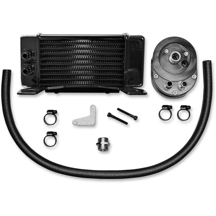 JAGG OIL COOLERS 0713-0276 750-2300-0323 Oil Cooler Kit low mount - touring