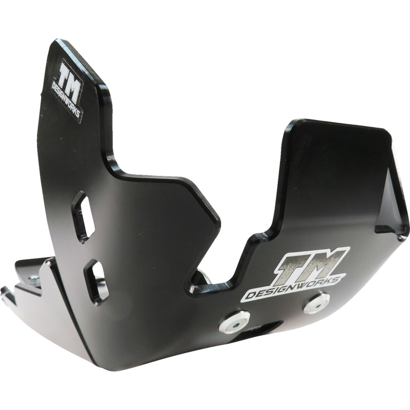 T.m. Designworks With Linkage Skid Plate - KHLG-258-BK For Gas Gas 250 / 300 2024-2025 | KTM SX 250 / XC 250 / SX 300 / XC 300 2023-2025
