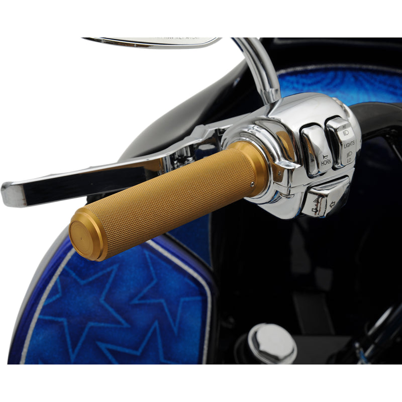 Speed Merchant Speed Grips Grips Speed 1" Gold - SM-AG100G For Harley Motorcycles 1980-2020