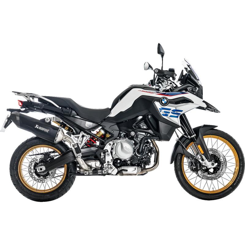 AKRAPOVIC 1811-4887 S-B9SO3-HFBFCTBL/1 Slip-On Line Muffler titanium black - bmw f850gs