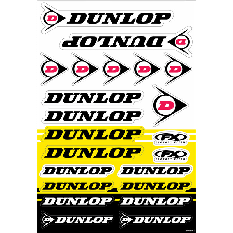 FACTORY EFFEX 4320-2573 27-68002 Decal Sheet fx dunlop