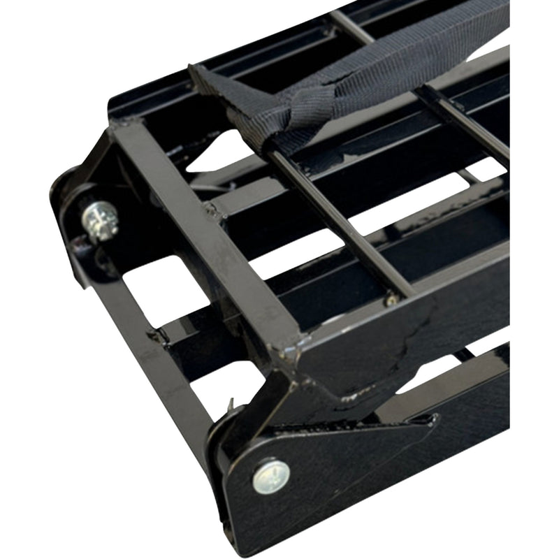 MATRIX CONCEPTS,LLC 3910-0119 A1-800 A1 Arch Folding Ramp aluminum - black - 8'