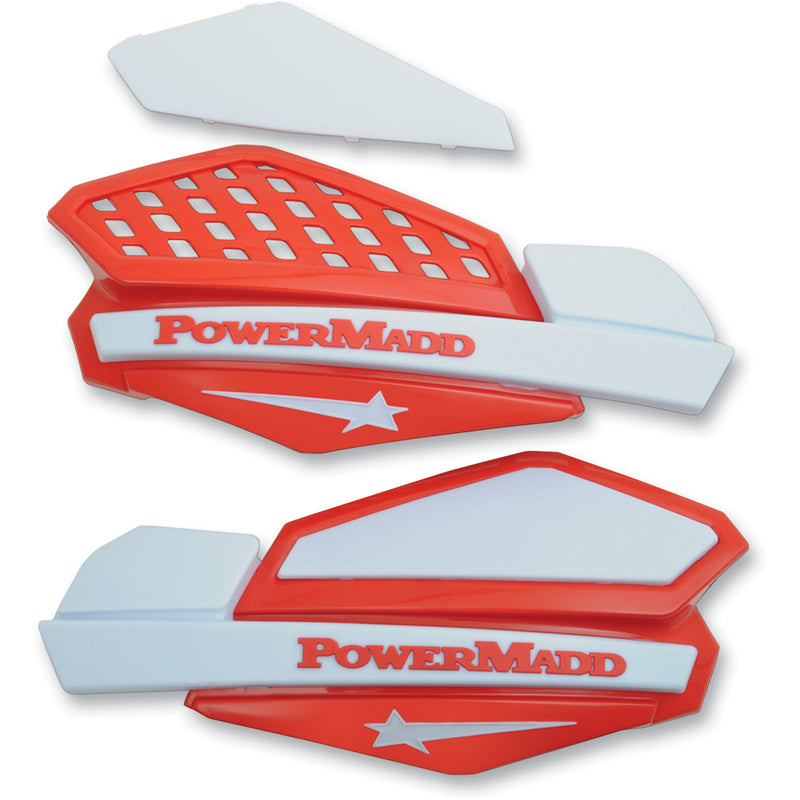 POWERMADD 0635-0788 34222 Star Series Handguards Handguards - Red/White