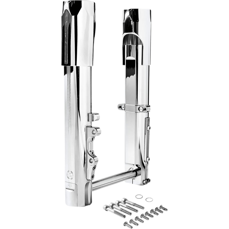 Performance Machine (pm) Legs - 0208-2174-CH For Harley Touring 2014-2023