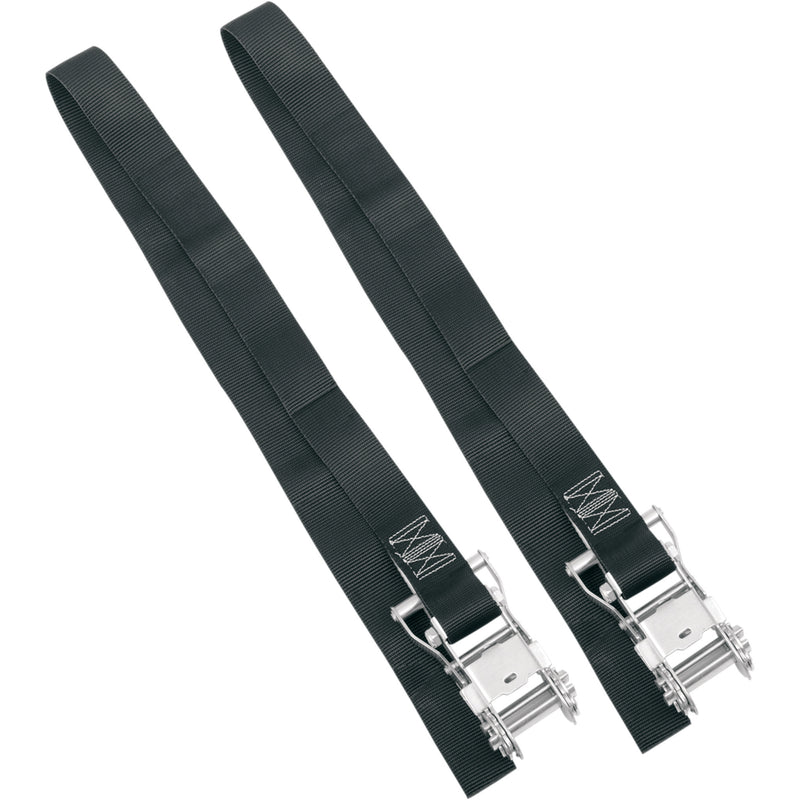POWERTYE MFG. 3920-0196 30042 1-1/2" Endless Ratchet Tie-Downs Endless Ratchet Tie-Downs - 1-1/2" x 4' - Black