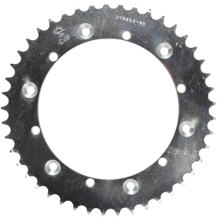 JT SPROCKETS JTR853-45 JTR853.45 Steel Rear Sprocket Sprocket - Rear - Yamaha - 45-Tooth