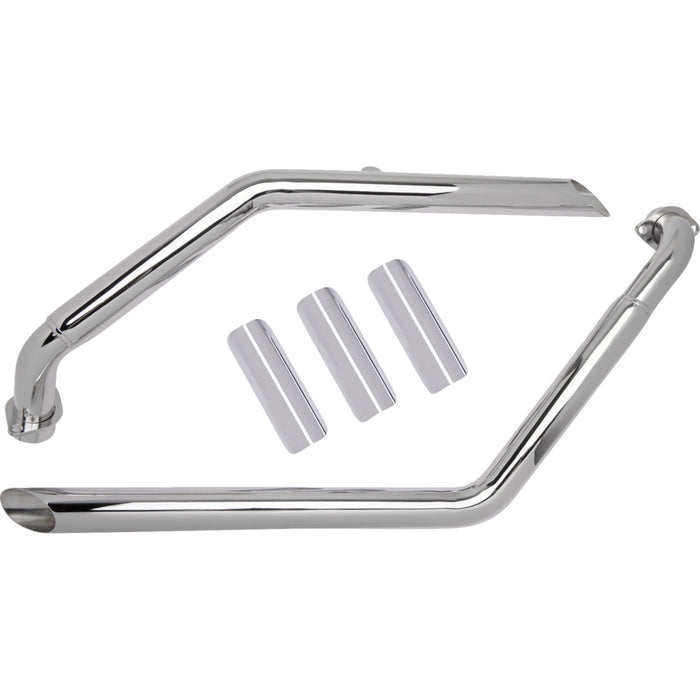 COBRA BLV1270 1270 Drag Pipes Exhaust System Drag Pipes Exhaust - VT1100C