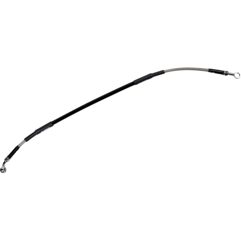 MOOSE OFFROAD 1741-6445 H01-2-011/P Stainless Steel Braided Brake Line Brake Line - Stainless Steel