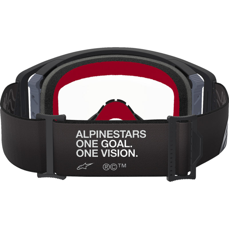 ALPINESTARS GOGGLES 2601-3767 5100125-1507 Supertech Corp Goggle Supertech Goggle - Corp - Black/Gray - Clear