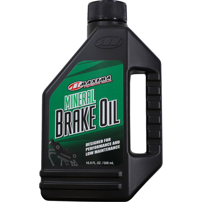 MAXIMA RACING OIL 3703-0068 85-01916 Bicycle Mineral Brake Oil Mineral Brake Fluid - 16 U.S. fl oz.
