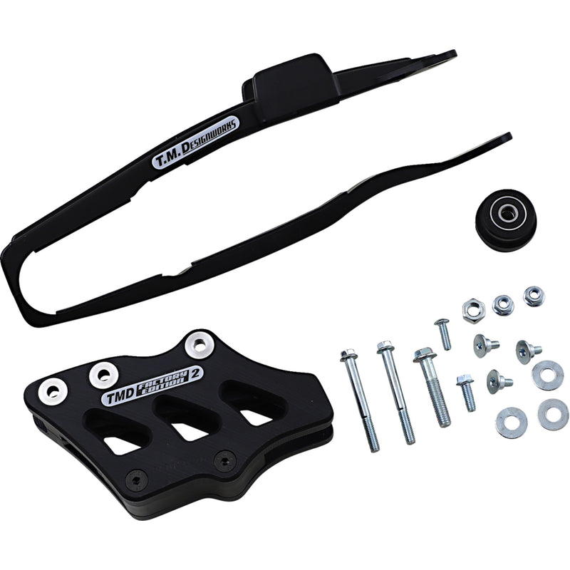 T.m. Designworks Chain Guide And Slider Kit - YCP-OR8-BK Yamaha Dirt Bikes 2018-2025