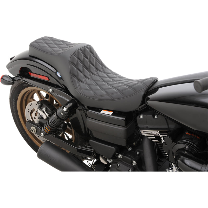 Drag Specialties Predator Seat For Harley Motorcycles 2006-2017