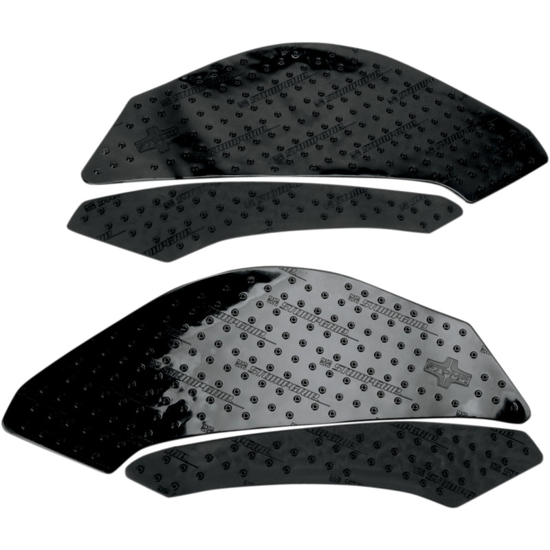 STOMPGRIP 4320-1199 55-10-0008B Volcano Profile Traction Pad Tank Kit Traction Kit - Black - Yamaha