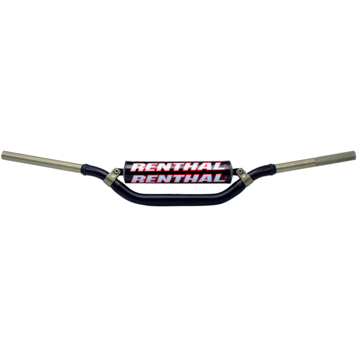 RENTHAL R996-01-BK 996-01-BK-07-185 Twinwall® Handlebar — Twinwall/Villopoto/Stewart Handlebar - Twinwall® - 996 - Villopoto/Steward/'19+ CRF - Black