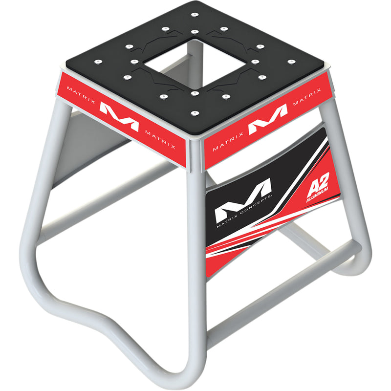 MATRIX CONCEPTS,LLC 4101-0453 A2 102 A2 Stand aluminum - red/white
