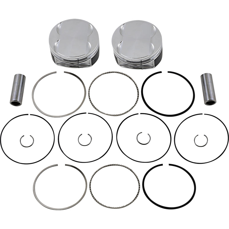 JE Pistons Piston Kit - 370245 For Harley Motorcycles 2017-2024