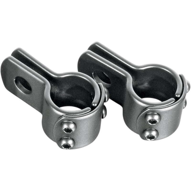 RIVCO PRODUCTS 1624-0237 CLMP125BK Highway Peg Mounting Clamps Peg Mounting Clamp - Black - 1.25"