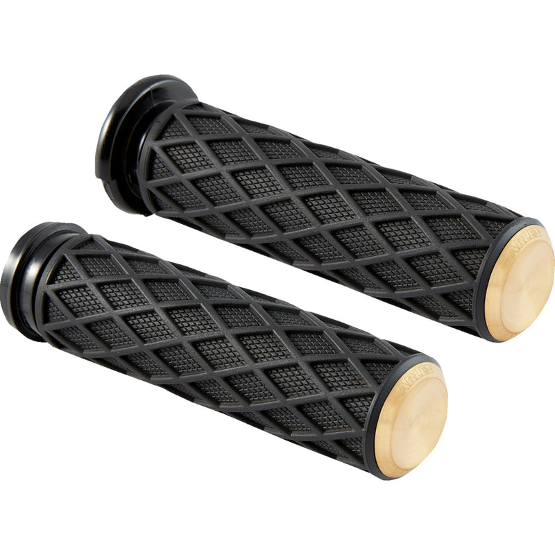 Arlen Ness Diamond Grips - 500-009 For Harley Motorcycles 2008-2025