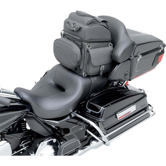 SADDLEMEN 3515-0118 3515-0118 BR1800EX Combination Backrest, Seat, and Sissy Bar Bag Sissy Bar Bag