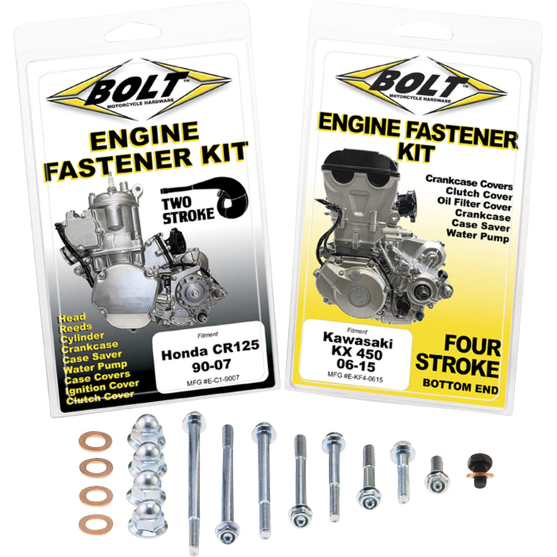 Bolt Fastener Kit - E-YF4-23 Yamaha YZ 450 / WR 450 2023-2026
