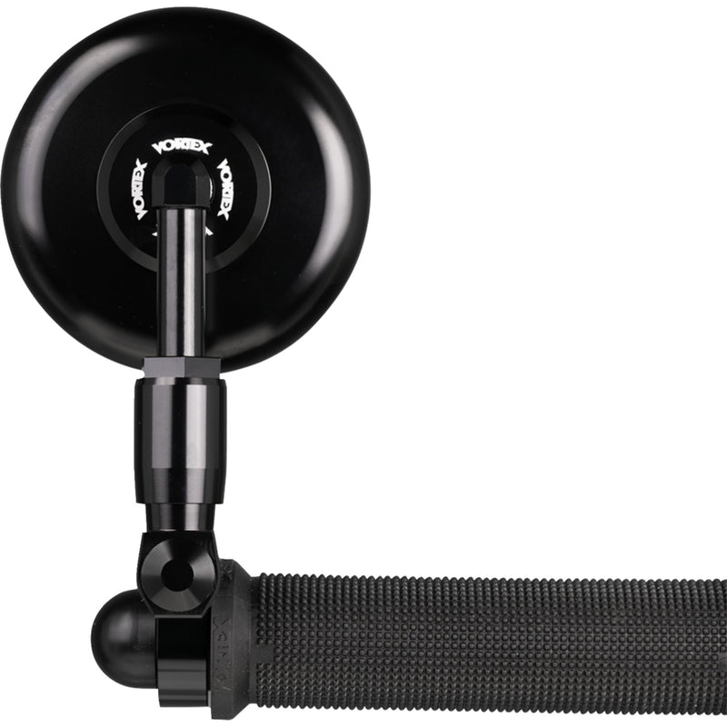 VORTEX 0640-1818 MR403 X30 Mirror Mirror - X30 - Side View - Round - with 1" Clamp - Black - Universal Left/Right