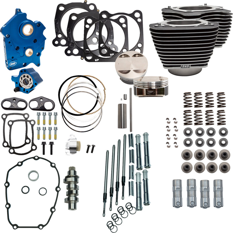 S&S Cycle Power Package Performance Kit - 310-1050D For Harley Touring 2017-2026