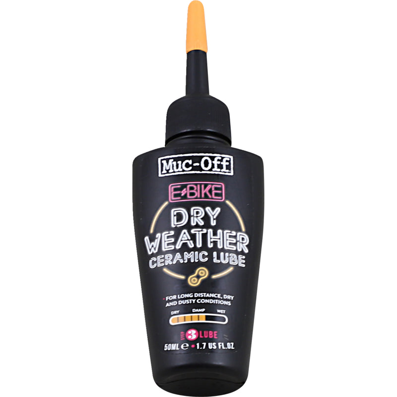 MUC-OFF USA 3605-0108 1104US E-Bike Dry Chain Lube E-Bike Chain Lube - Dry - 1.7 U.S. fl oz.