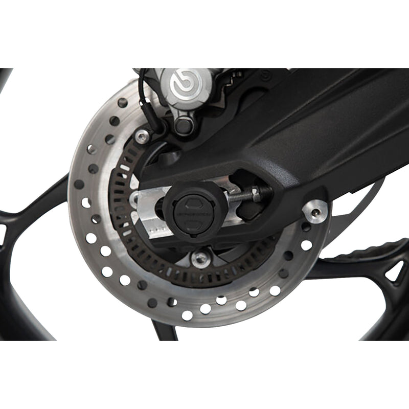 SW-MOTECH 0505-2235 STP.06.176.10201/B Rear Axle Slider Axle Sliders - Rear - Set - Yamaha