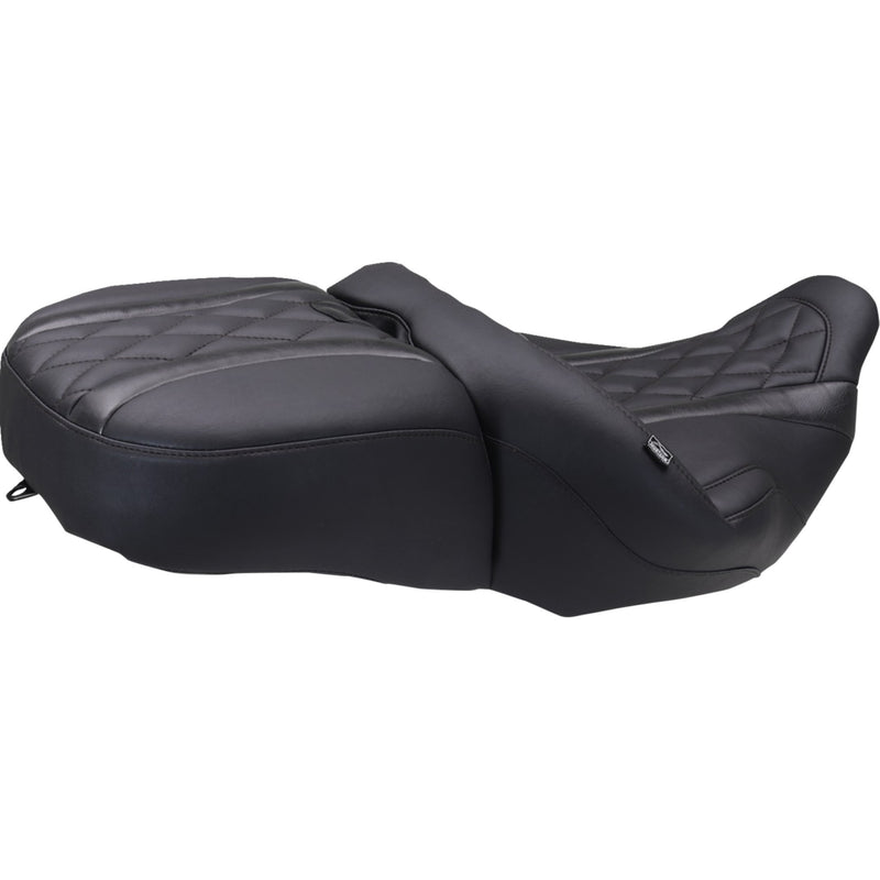 Mustang Deluxe Touring Seat - 89411 For Harley Touring 2023-2026