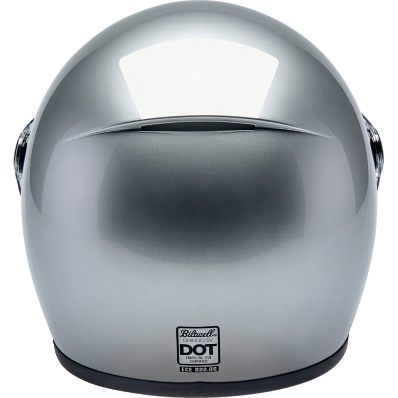 BILTWELL Gringo SV Helmet Gloss - Silver