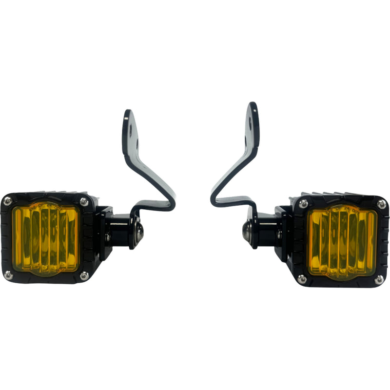 Custom Dynamics Shark Demon™ Turn Signal - SD-23RG-FT-YB For Harley Road Glide 2023-2026