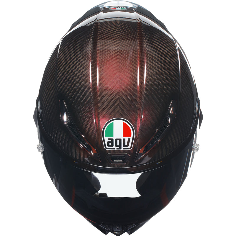 AGV 0101-15572 21183560020112X Pista GP RR Mono Helmet Pista GP RR Helmet - Red Carbon - 2XL