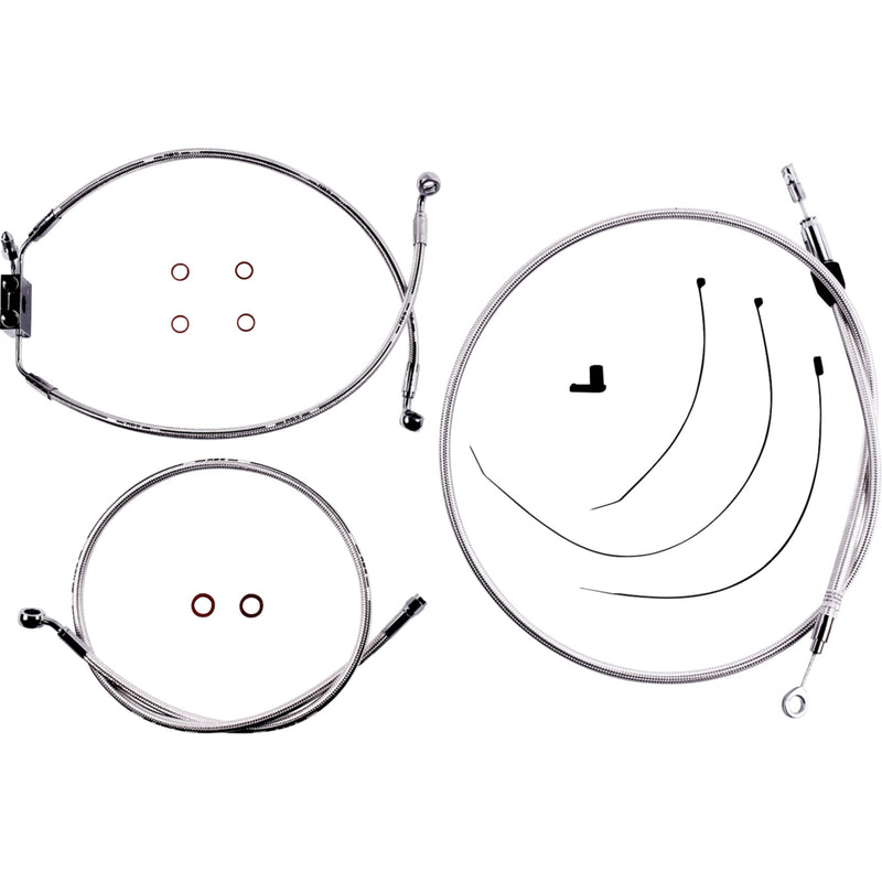 Magnum Shielding Cable Kit - 3871128 For Harley Softail 2018-2024