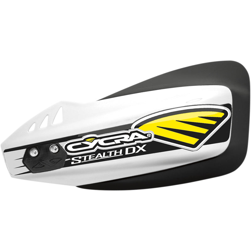 CYCRA 0635-0211 1CYC-0025-42X Stealth DX Racer Pack Handguards - Stealth - DX - White