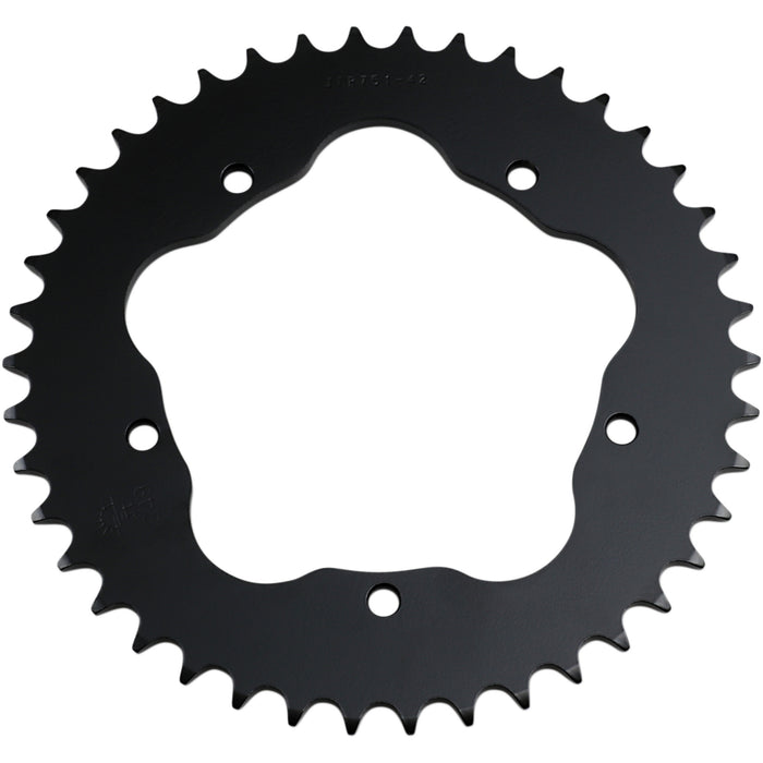 JT SPROCKETS 1210-1451 JTR751.42 Steel Rear Sprocket Rear Sprocket - Ducati - 42 Tooth