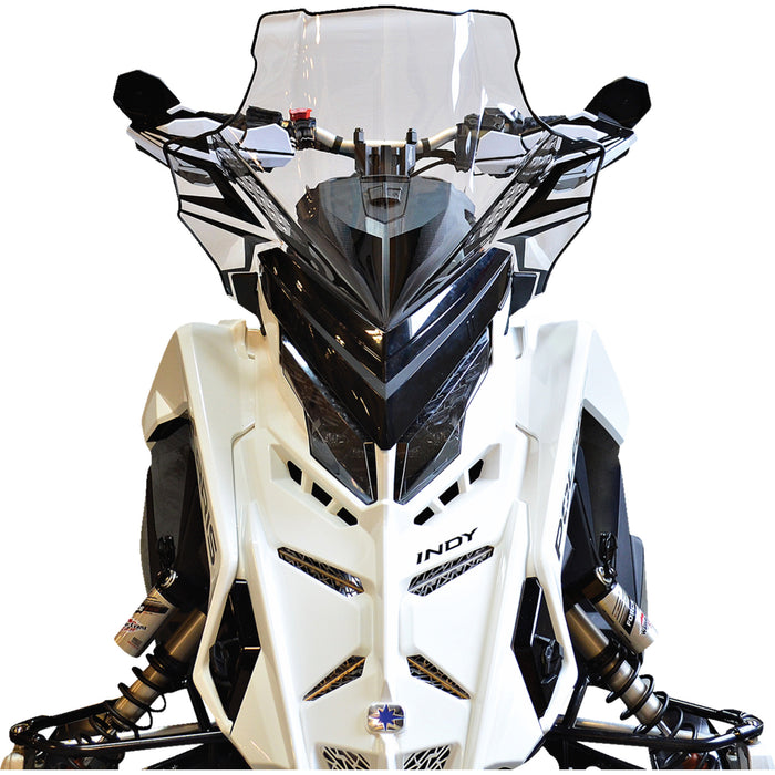 POWERMADD 2318-0168 14630 Windshield — Mid Windshield - Mid - 18" - Polaris