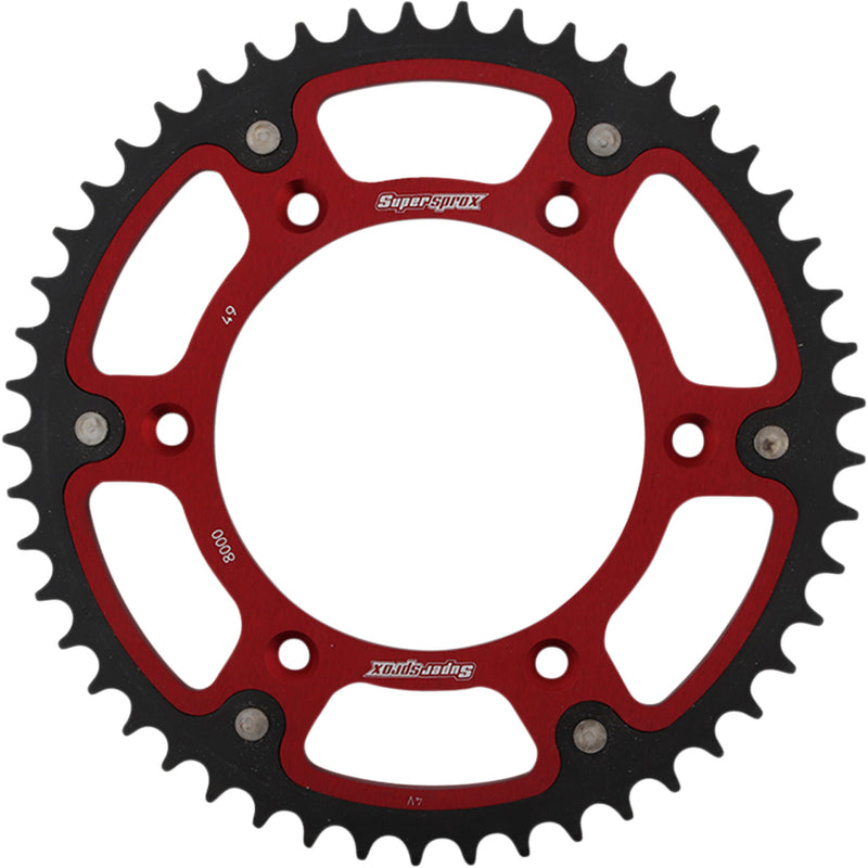 Supersprox Sprocket - RST-8000-49-RED Beta Dirt Bikes 2012-2017