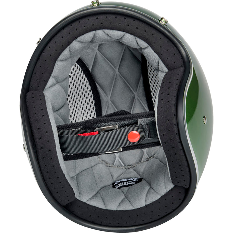 BILTWELL Bonanza Helmet Metallic - Irish Green