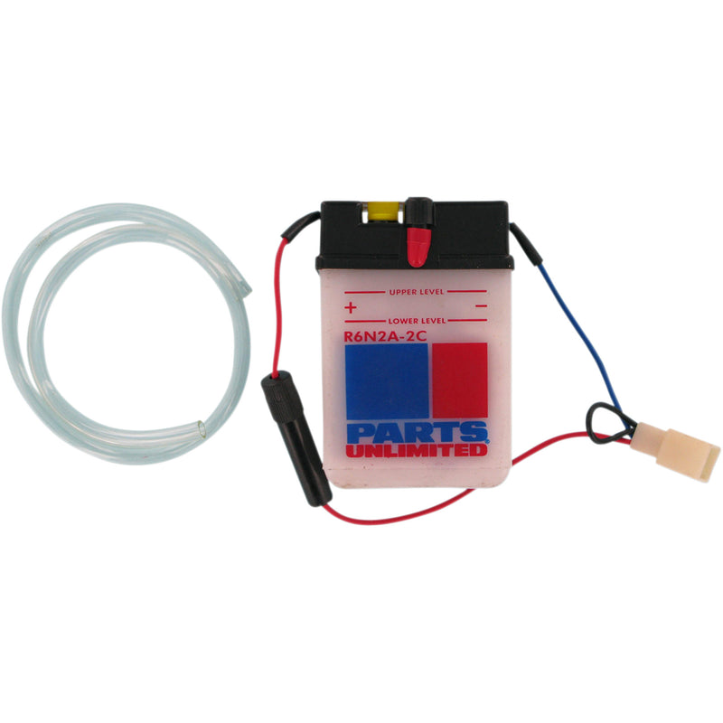 Parts Unlimited Battery - R6N2A-2C Honda ATV/UTV Models 1969-1978