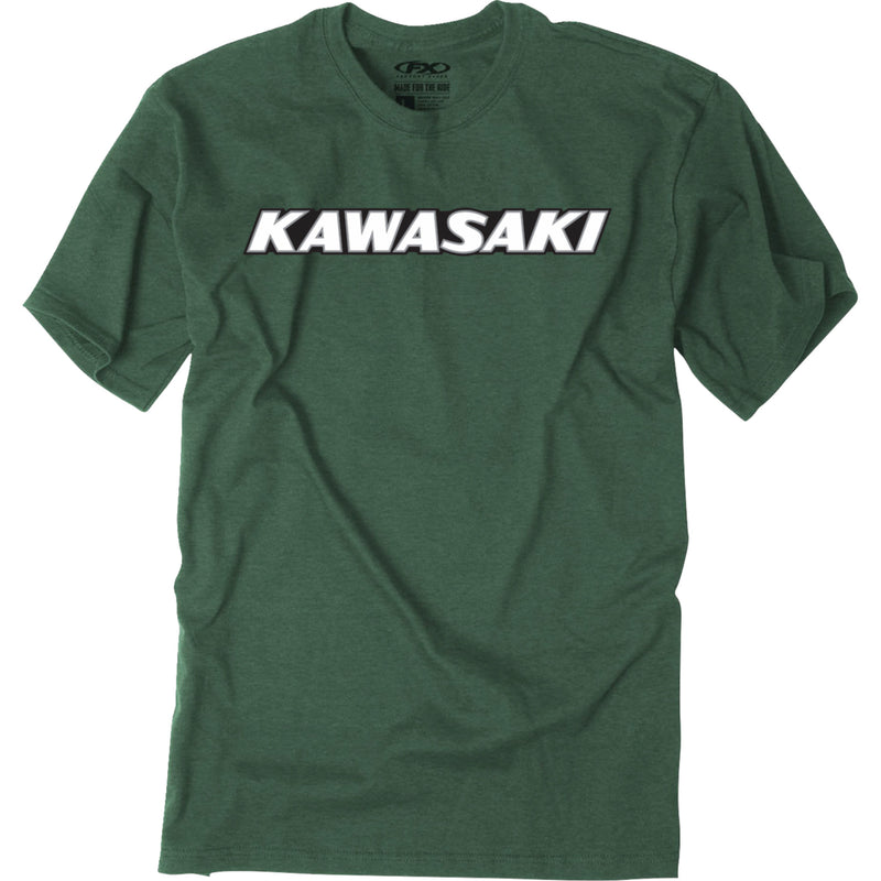 FACTORY EFFEX Kawasaki Vintage T-Shirt Forest - Green