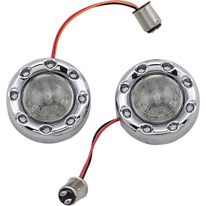 (OPEN BOX) Custom Dynamics ProBEAM® Turn Signal - PB-BR-RR-57-CS For Harley Motorcycles 2007-2025