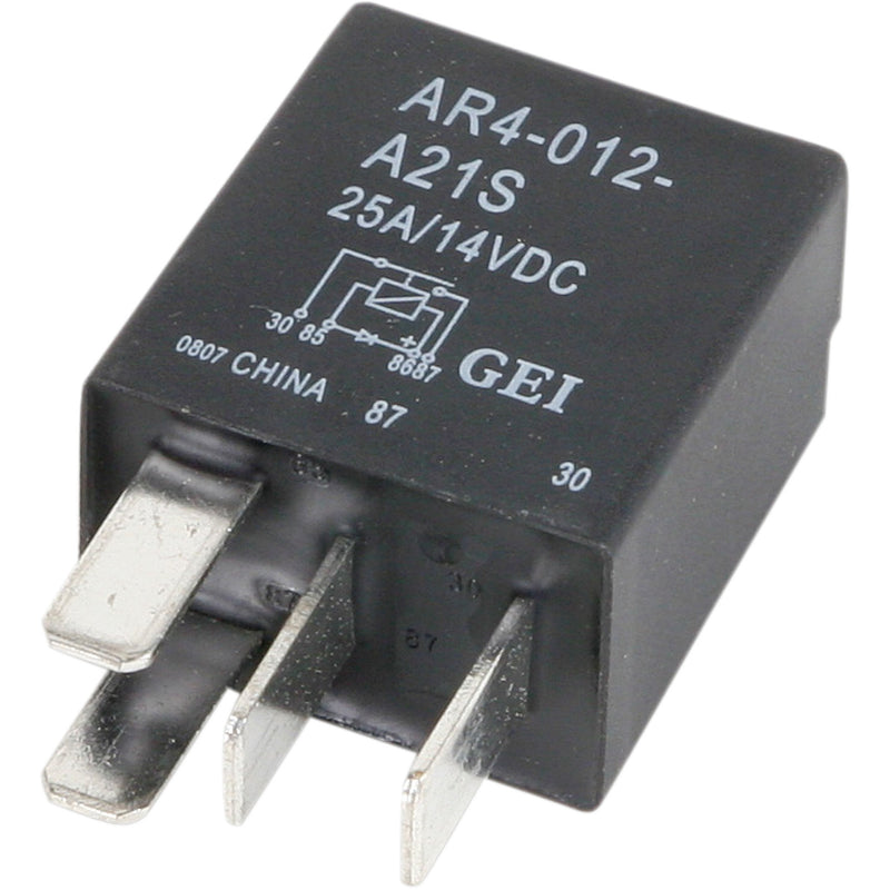 Drag Specialties Micro Relay With Diode For Harley Motorcycles 2000-2011