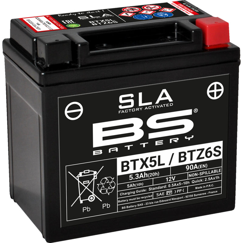 Bs Battery BTX Battery - 300670 For Beta Dirt Bikes 2005-2019 | Kymco ATV/UTV Models 2000-2014 | Sherco Dirt Bikes 2017-2022