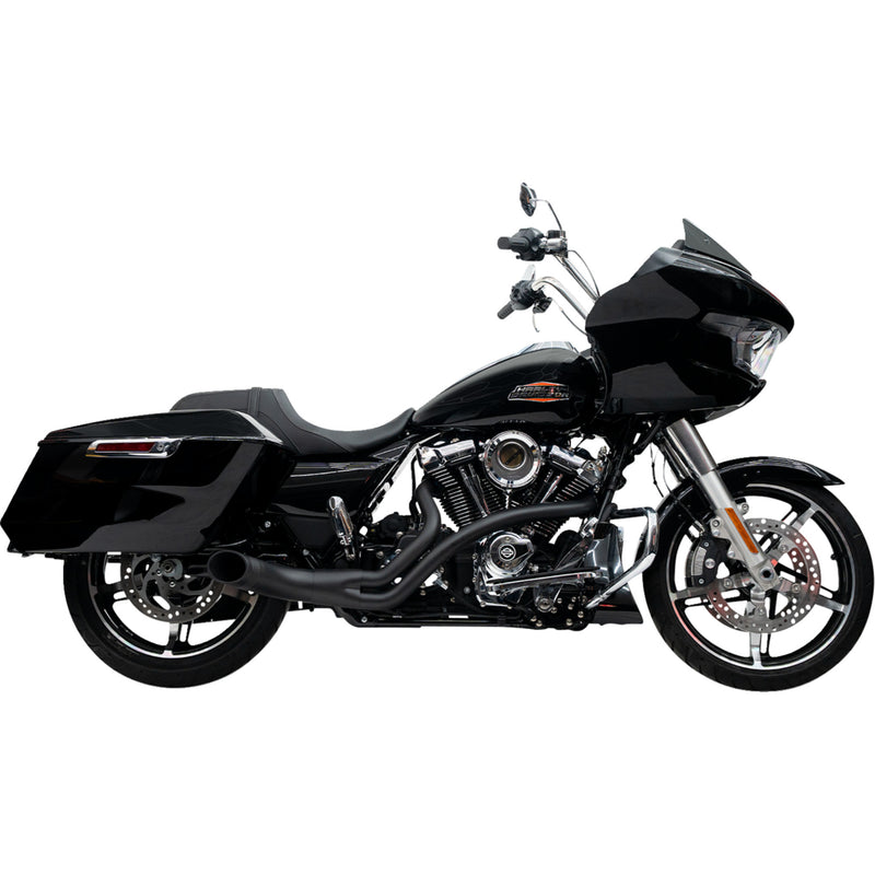 Trask Up Yours 2-Into-1 Exhaust System - TM-5760BK For Harley Touring 2017-2026