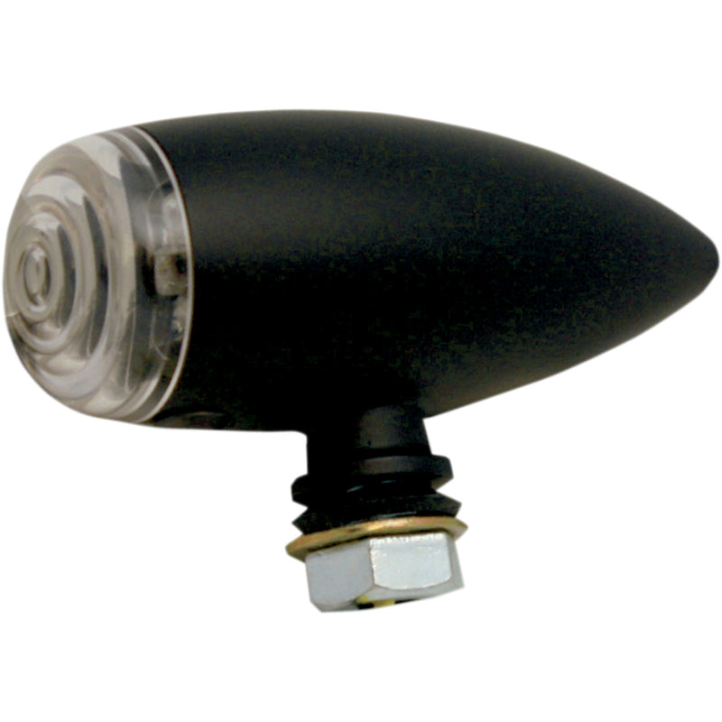 PRO-ONE PERF.MFG. 2040-0829 400370B Bullet Marker Lights Bullet Marker Light - Black/Smooth