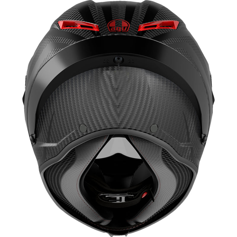 AGV Pista GP RR Intrepido Helmet - Matte Carbon/Black/Red